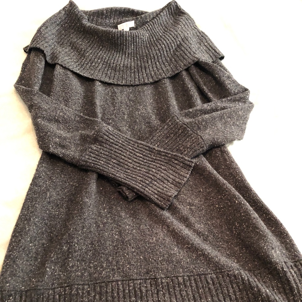 Maternity sweater dress